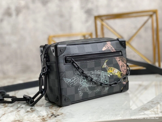 Official oldcobbler VUITTON TRUNK LOUIS SOFT MINI 0730